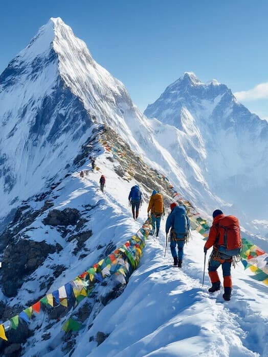 Mountaineering expeditions in Nepal