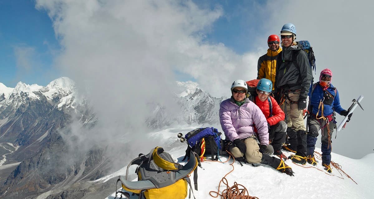 Yala Peak Climbing Himalayan Glacier