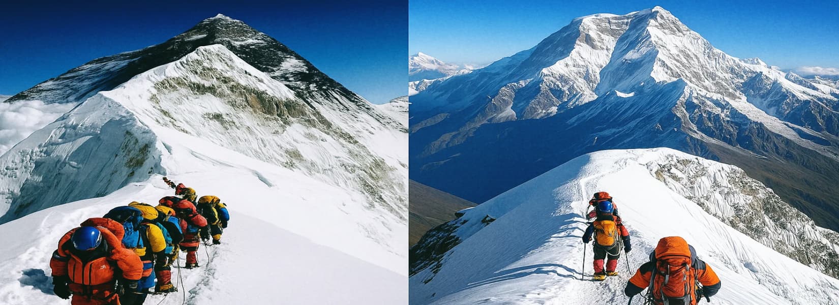 Everest Region Peak Climbing vs Annapurna Peak Climbing