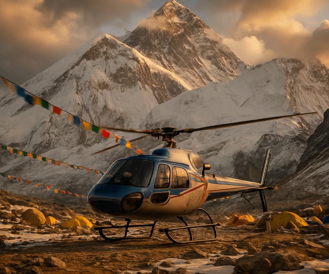 Luxury Everest Base Camp Heli Trek