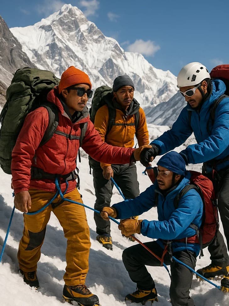 Mountaineering expeditions in Nepal